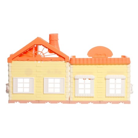 House for dolls "Cottage" with a doll and accessories-4