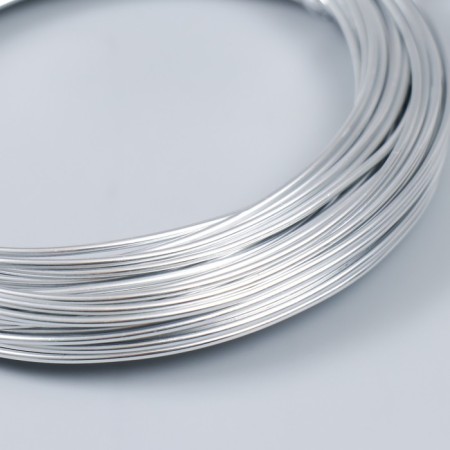 Wire for creativity "Astra" 1.5 mm, 10 m, silver-1