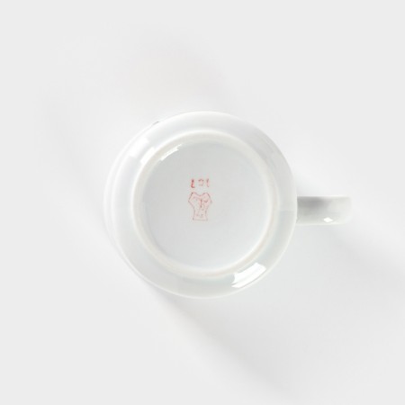 A set of porcelain dishes "Bees", 3 objects: mug 200 ml, salad bowl 350 ml, fine plate d = 16.5 cm, MIX drawing-4