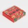 Box for 9 sweets with cells "Bright New Year" 14.5 x 14.5 x 3.5 cm, New Year