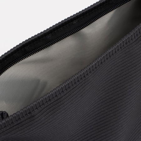 Cosmetic bag with lightning, black color-2