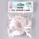 Beads made of natural stone "White quartz" set 36 pcs., Size 1 pc. - 10 mm