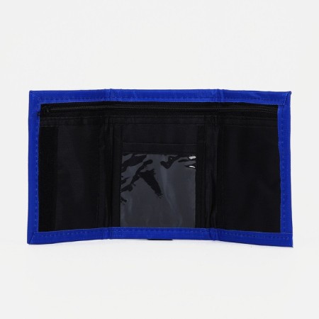 Velcro wallet, blue color-2