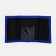 Velcro wallet, blue color