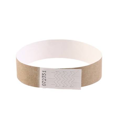 Paper control bracelet "Golden" Tyvek