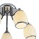 Ceiling lamp 5x60W E27, size 58x58x26 cm