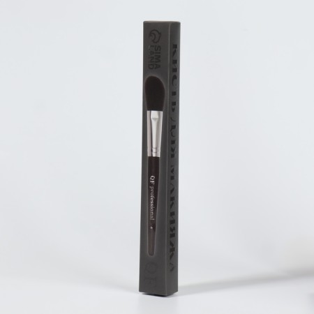 Premium makeup brush, 18 cm, black color-2