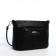 Bag Cross-Bodi with a zipper, black color