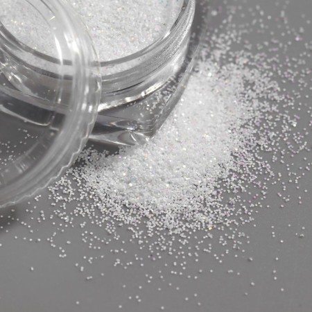 Sparkles for decor, small, white color