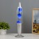 Lava-lamp "Blue drops" wax, E14 h = 41cm Risalux