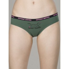 Women's underpants, size 42, green color