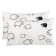 A set of pillowcases, size 40x60 cm, sheep print, white color - 2 pcs.