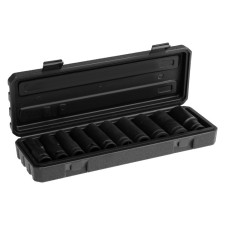 Набор ударных удлиненных головок KINGQUEEN WIB-11001, 1/2", 10 - 24 мм, 10 шт.