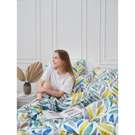 Bed linen 1.5 joint venture, size 150x214 cm, 143x215 cm, 70x70 cm - 2 pcs-4