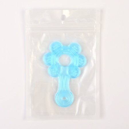 Silicone “Flower” teething, mix color, crush me-4