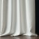 Konni curtain set, size 200 x 270 cm - 2 pcs, picking up - 2 pcs cm, white color