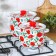 Set of pots "Siberian poppies", 2 items: 4 l, 5.5 l, enameled covers, induction