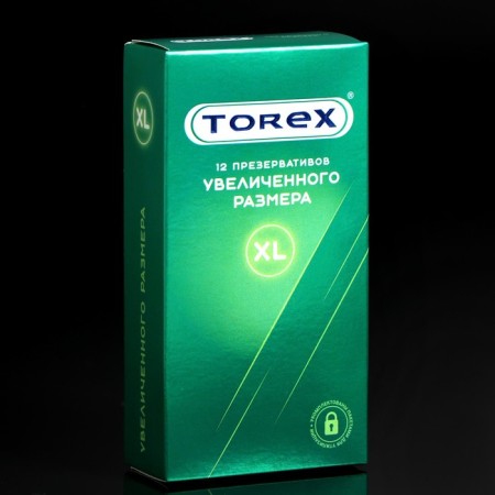 Torex condoms of increased size, 12 pcs.