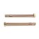 Anchor bolt scrap, with a nut, galvanized, 10x125 mm, 55 pcs