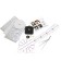 Walls Wall Interior, 3D "Emin", sticker, large, D-50 cm, numbers 7.5 x 5 cm