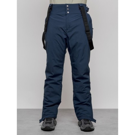 Semi-combinezone ski insulated male winter, size 52, dark blue color-8