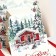 Gift New Year's folding box “Happy New Year!”, 26 × 26 × 8 cm