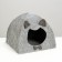 Animal house from the felt "Eared", 40 x 40 x 40 cm