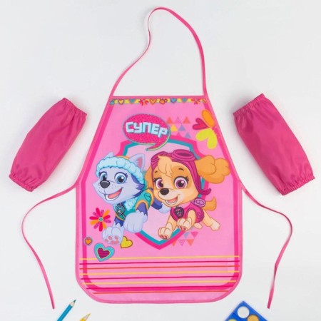 Apron with armatals for children's PAW Patrol "Sky and Everest", 49x39 cm-6