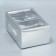 Gift folding box, packaging, "silver", 23 x 15 x 10 cm