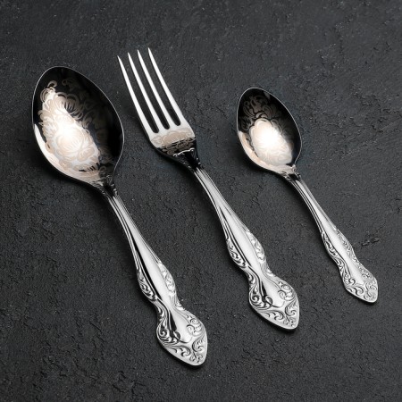 Set of cutlery "Slavyanka", 36 items, decorative box-1