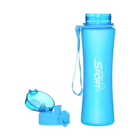 Water bottle, 600 ml, Sport, 600 ml, with a drinker, blue-3