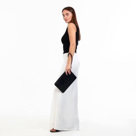 Bag-clate on the magnet, strap on the wrist, black color-7