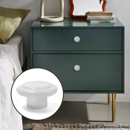 Furniture handle plastic, d = 35, white
