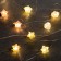 Rosa thread. "Stars", IP20, 2 m, N.S. LED (1608) -20-4.6V, AG13X3 (in the set), 3 dir, glow warm white