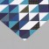 Scrapbooking paper "strict geometry" density 180 grams set 10 pcs 15.5x17 cm