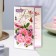 Birthday card!" roses, butterflies, a5
