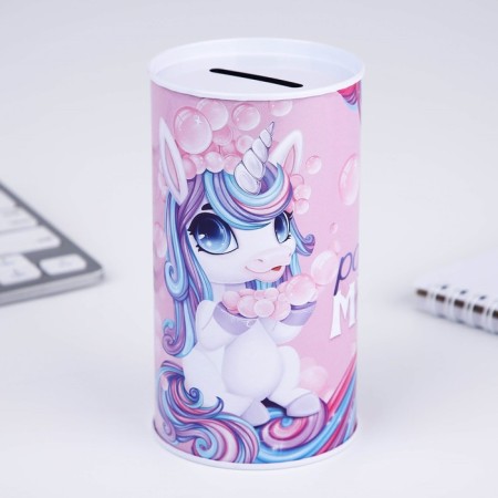 Piggy bank "On Pink Dream", 12 x 6.5 cm-1