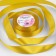 Satin ribbon, 25 mm × 23 ± 1 m, mustard color No. M209