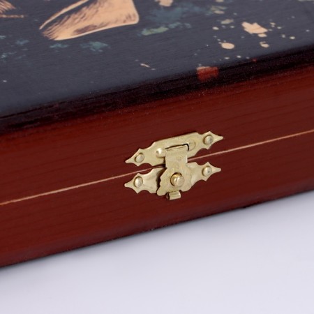 Board game 2 in 1 "dog": large backgammon, checkers, board 60 x 60 cm-2