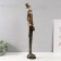 Polystone souvenir "Cat in a cylinder hat with a cane" 10x12x65 cm
