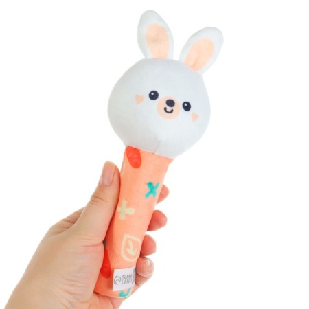 Toy - Bunny squeak with a rattle
