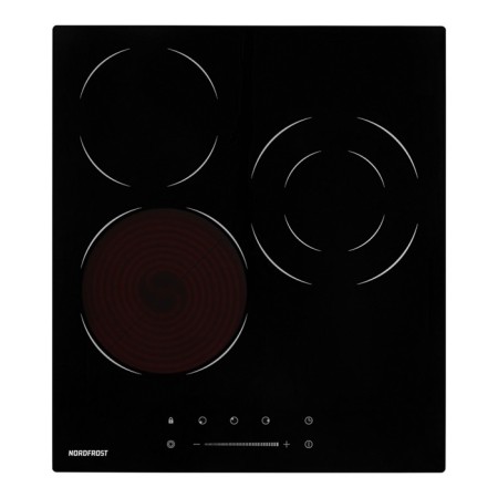 The hock surface NordFrost EM 4539 B, touch, 3 burners, black