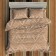 Bed Lowworm euro Amore Mio, size 200x210 cm, 200x215 cm, 70x70 cm - 2 pcs, beige color