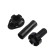 Adjustable support h = 95-130 mm, black, 50 pcs