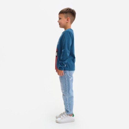 T-shirt with long sleeve "Spider-Man", Marvel, height 122-128, blue-1