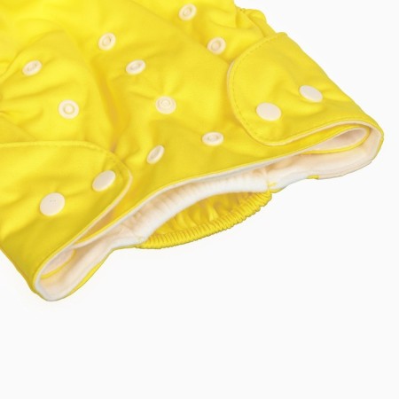 Reusable diaper, 3-15 kg, yellow color, crush me-7