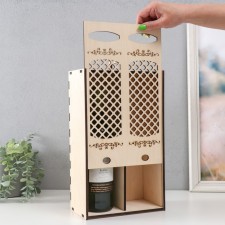 Casket for painting, under the bottle double 