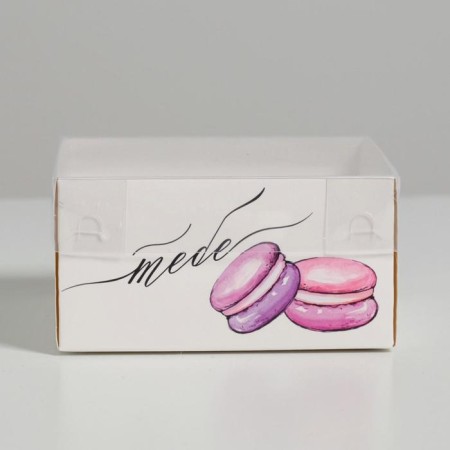 Bearbox under the gentor with PVC lid, confectionery packaging, “you”, 12 x 6 x 11.5 cm-1