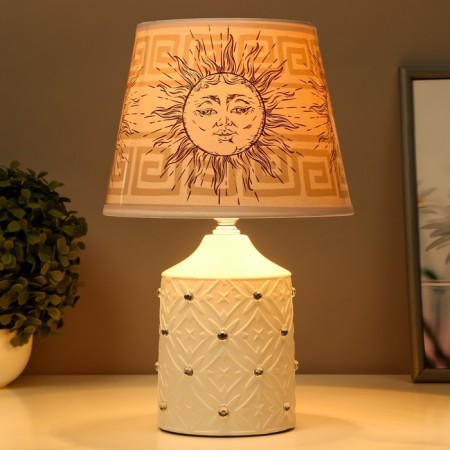 The table lamp "Sun" E14 15W 20x20x32 cm Risalux-1