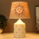 The table lamp "Sun" E14 15W 20x20x32 cm Risalux